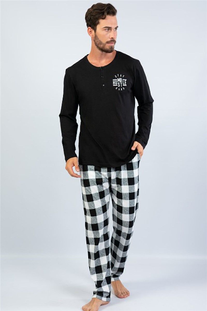C&City Men's Pajamas - Black #320545